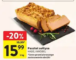 Intermarche Pasztet sołtysa Made j Wróbel oferta