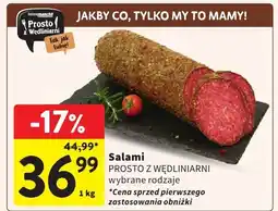 Intermarche Salami Prosto z Wędzlinarni oferta
