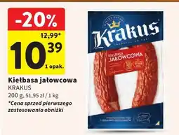 Intermarche Kiełbasa jałowcowa Krakus oferta