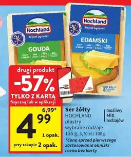 Intermarche Ser żółty Hochland oferta