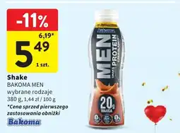 Intermarche Shake Bakoma Men oferta