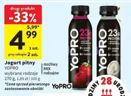 Intermarche Jogurt pitny Yopro oferta