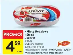 Intermarche Filety śledziowe Graal oferta