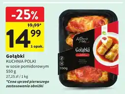 Intermarche Gołąbki Kuchnia Polki w sosie pomidorowym oferta