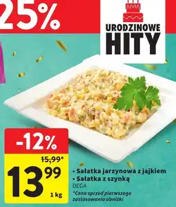 Intermarche Sałatka jarzynowa z jajkiem Dega oferta