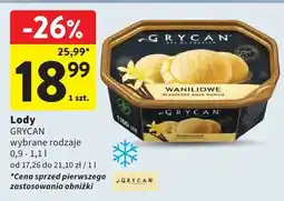 Intermarche Lody Grycan waniliowe oferta