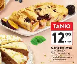 Intermarche Ciasto ze śliwką Janczewski oferta