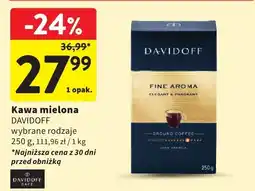 Intermarche Kawa mielona Davidoff Fine Aroma oferta