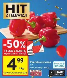 Intermarche Papryka czerwona luz Intermarche oferta