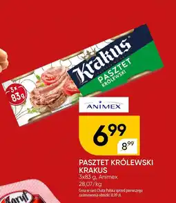 Chata Polska Pasztet królewski Krakus Animex oferta