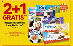 Polomarket Wszystkie batoniki lub kanapki mleczne oferta
