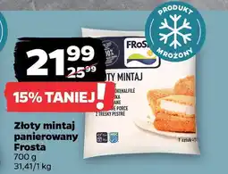 Netto Złoty mintaj panierowany Frosta oferta