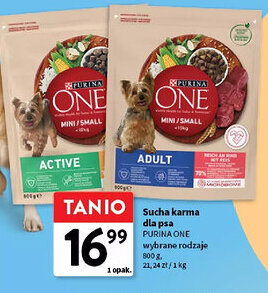 Intermarche Sucha karma dla psa Purina One oferta