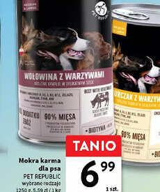 Intermarche Mokra karma dla psa Pet Republic oferta