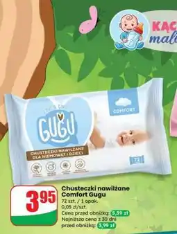 Dino Chusteczki nawilżane Comfort Gugu oferta