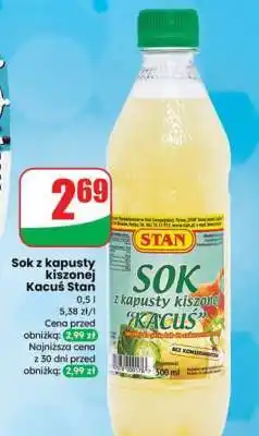 Dino Sok z kapusty kiszonej Kacuś Stan oferta