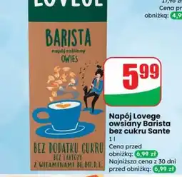 Dino Napój Lovege owsiany Barista bez cukru Sante oferta