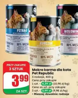 Dino Mokra karma dla kota Pet Republic oferta
