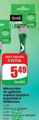Dino Maszynka do golenia męska Quattro Essential 4 Wilkinson oferta