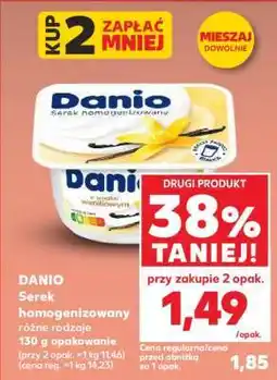 Kaufland DANIO Serek homogenizowany oferta