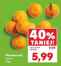 Kaufland Mandarynki luzem 1 kg oferta