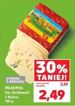 Kaufland MLEKPOL Ser Królewski z Kolna 100 g oferta