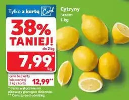 Kaufland Cytryny, luzem 1 kg oferta