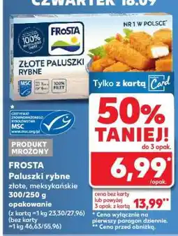 Kaufland FROSTA Paluszki rybne oferta