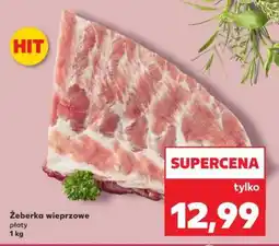 Kaufland Żeberka wieprzowe płaty 1 kg oferta