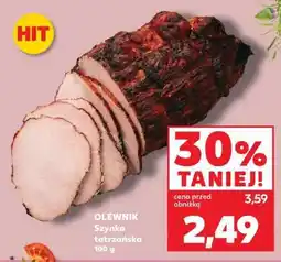Kaufland OLEWNIK Szynka Tatrzańska 100 g oferta