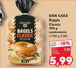 Kaufland DAN CAKE Bajgle Classic 300 g opakowanie oferta