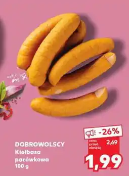 Kaufland DOBROWOLSCY Kiełbasa parówkowa 100 g oferta