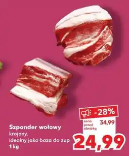 Kaufland Szponder wołowy oferta