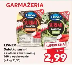 Kaufland LISNER Sałatka surimi oferta