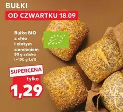 Kaufland Bułka BIO z chia i złotym siemieniem 80 g sztuka oferta
