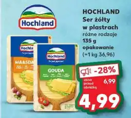 Kaufland HOCHLAND Ser żółty w plastrach oferta