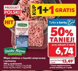 Kaufland Mięso mielone z łopatki wieprzowej i wołowiny oferta