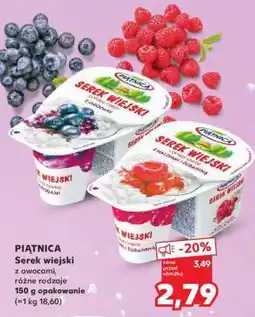 Kaufland PIĄTNICA Serek wiejski oferta
