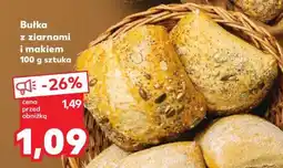 Kaufland Bułka z ziarnami i makiem 100 g sztuka oferta