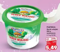 Kaufland PIĄTNICA Serek wiejski 500 g oferta