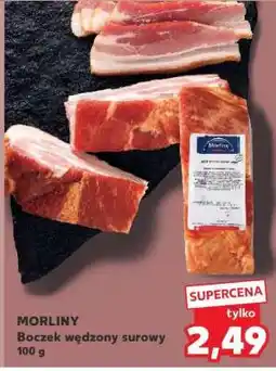 Kaufland MORLINY Boczek wędzony surowy 100 g oferta