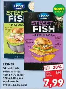 Kaufland LISNER Street fish oferta