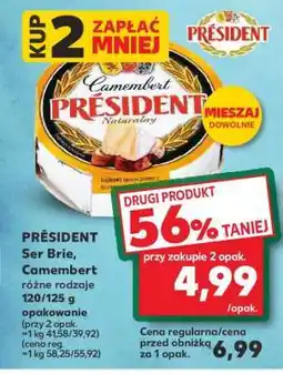 Kaufland PRÉSIDENT Ser Brie, Camembert oferta