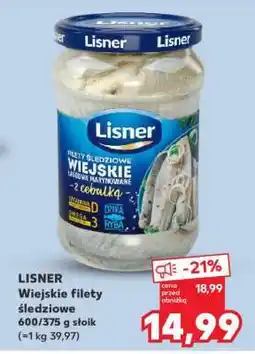 Kaufland LISNER Wiejskie filety śledziowe oferta