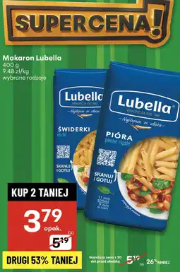 Delikatesy Centrum Makaron Lubella świderki/pióra oferta