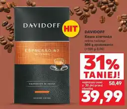 Kaufland DAVIDOFF Kawa ziarnista oferta