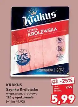 Kaufland KRAKUS Szynka Królewska oferta