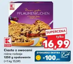 Kaufland Ciasto z owocami oferta
