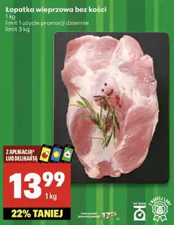Delikatesy Centrum Łopatka wieprzowa bez kości Delikatesy Centrum oferta