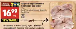 Delikatesy Centrum Mięso z nogi kurczaka bez kości bez skóry Delikatesy Centrum oferta